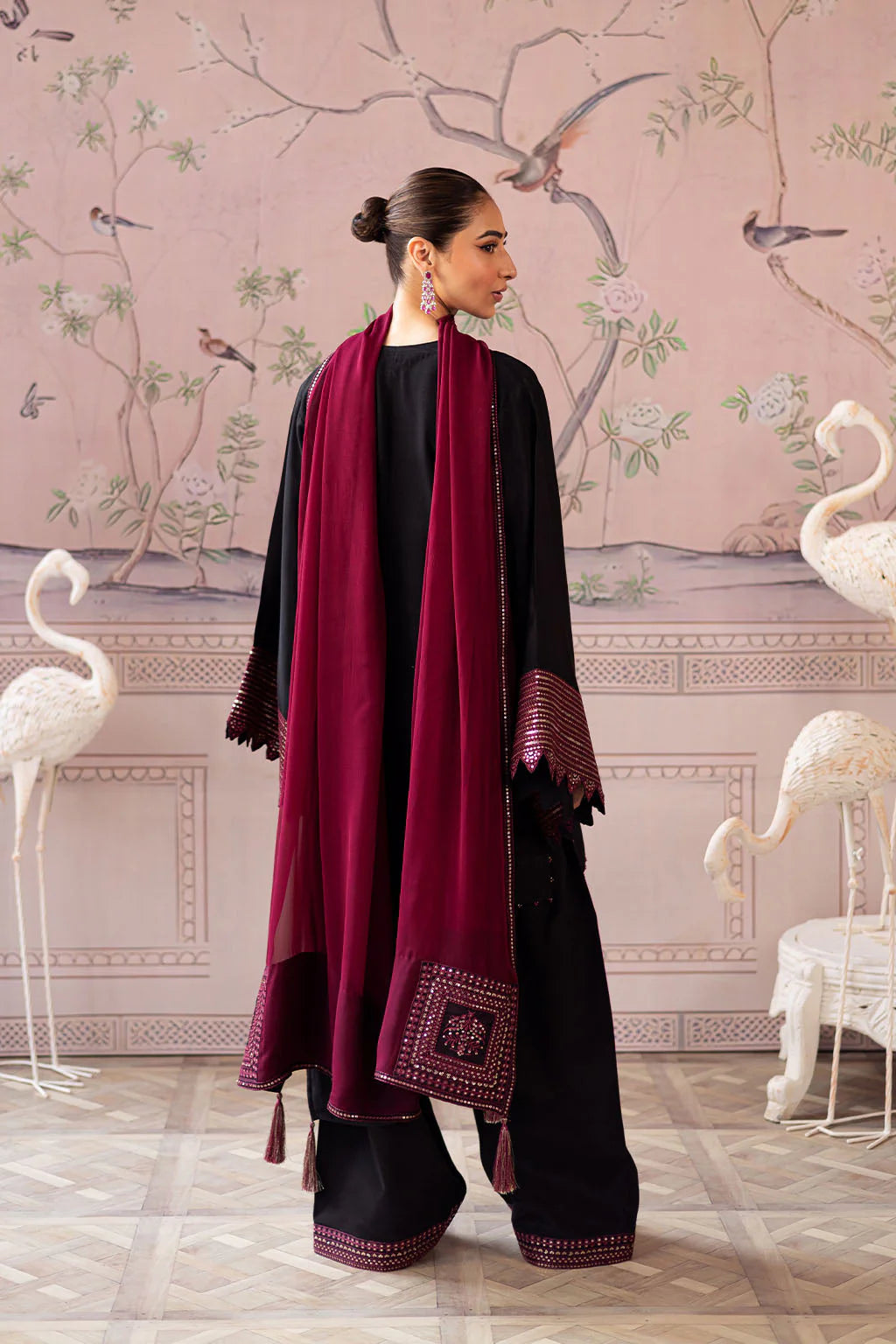 Veezal - Lawn 3PC Embroidered Suit - VL1341