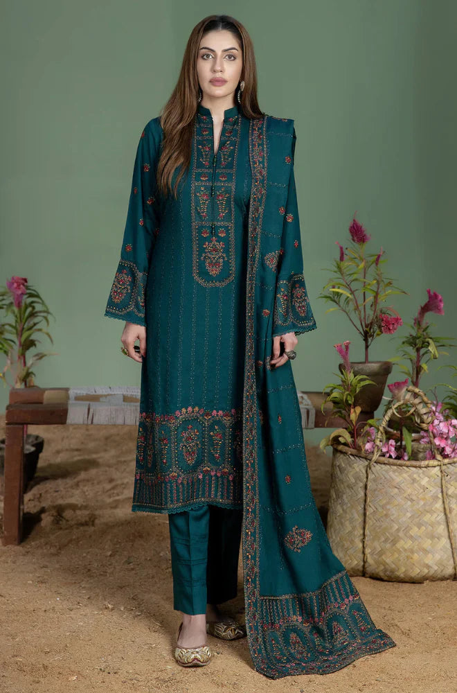 Mohagni - Summer 3PC Lawn Embroidered Suit - VL1101