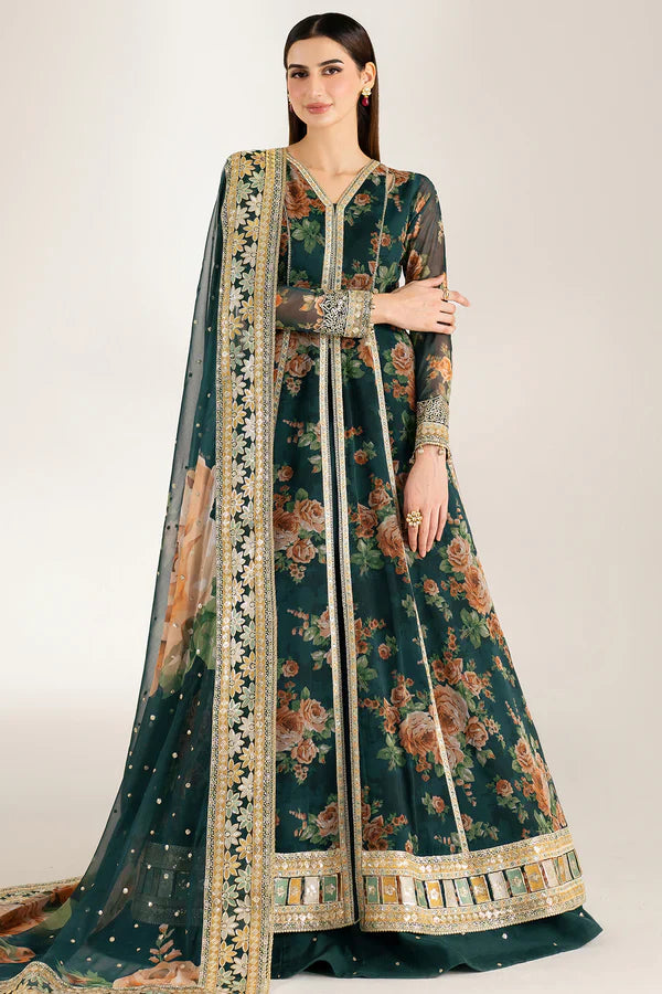 Veezal - Summer 3PC Lawn Digital Printed Dress - VL1375