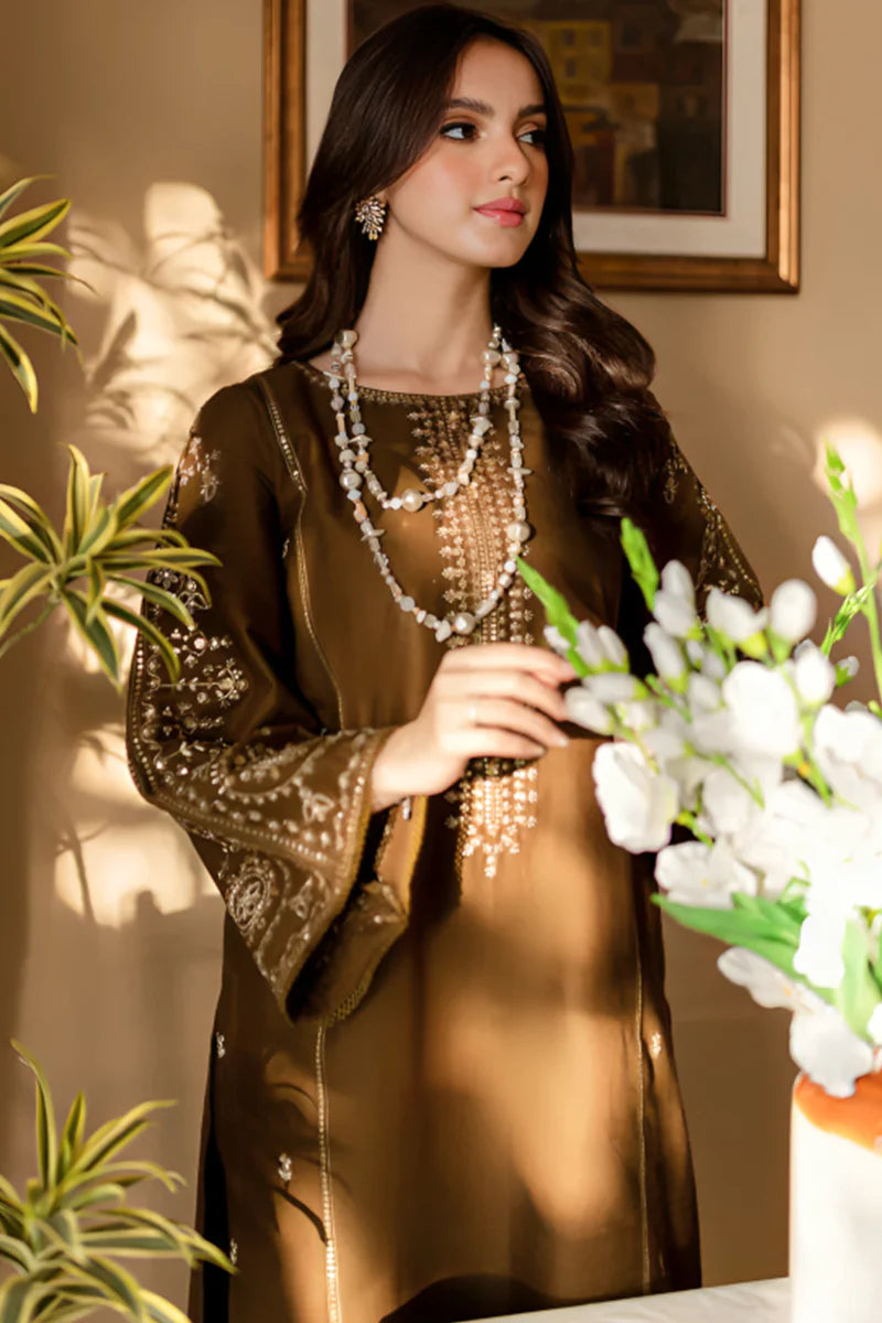 Lajwanti 2Pc Embroidered Lawn Suite With Fully Embroidered trouser VL886