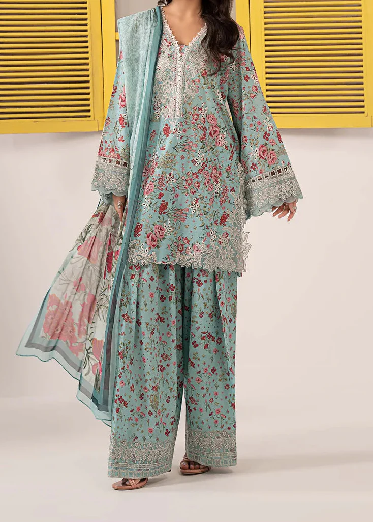 Veezal - Summer 3PC Lawn Digital Printed Dress - VL1368