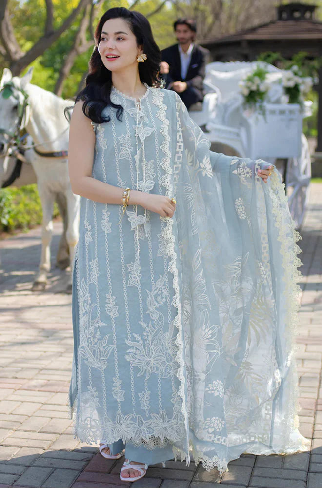 Rang Rasiya - Summer 3PC Lawn ChickenKari Embroidered Suit- VL1403