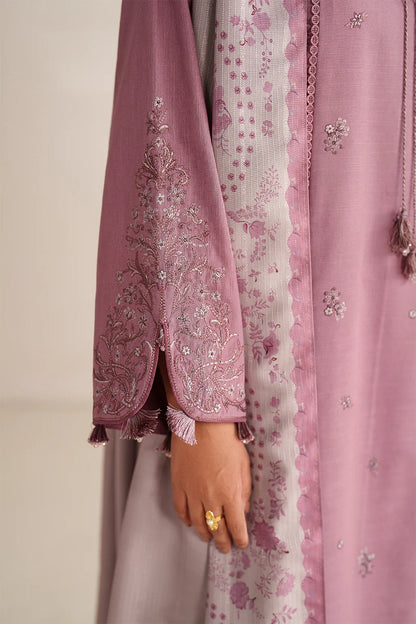 iznik - Winter 3PC Dhanak Embroidered Suit - VL1267