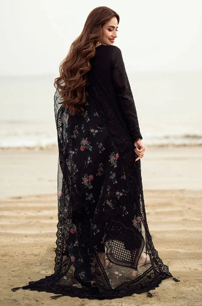 3PC Lawn ChickenKari Embroidered with Sequence work Suit - VL931