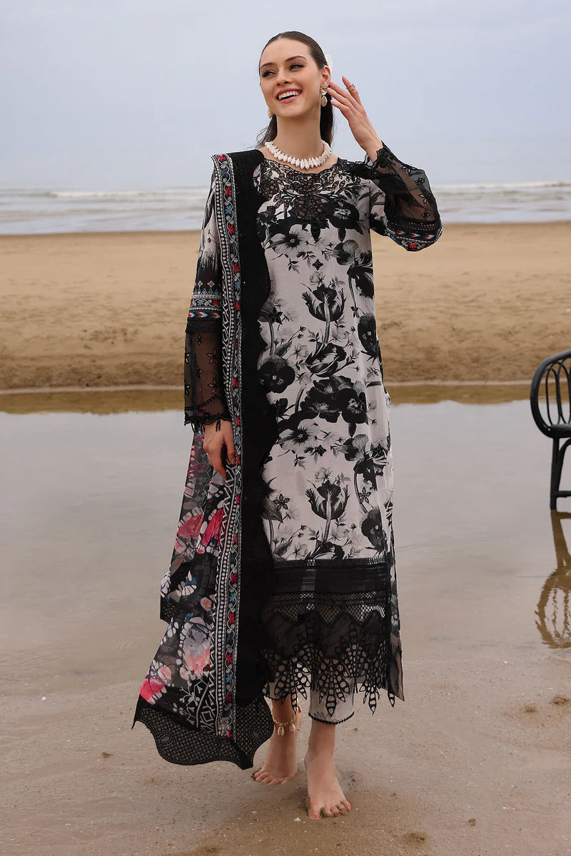 Veezal - Summer 3PC Lawn Digital Printed Dress - Vl1377