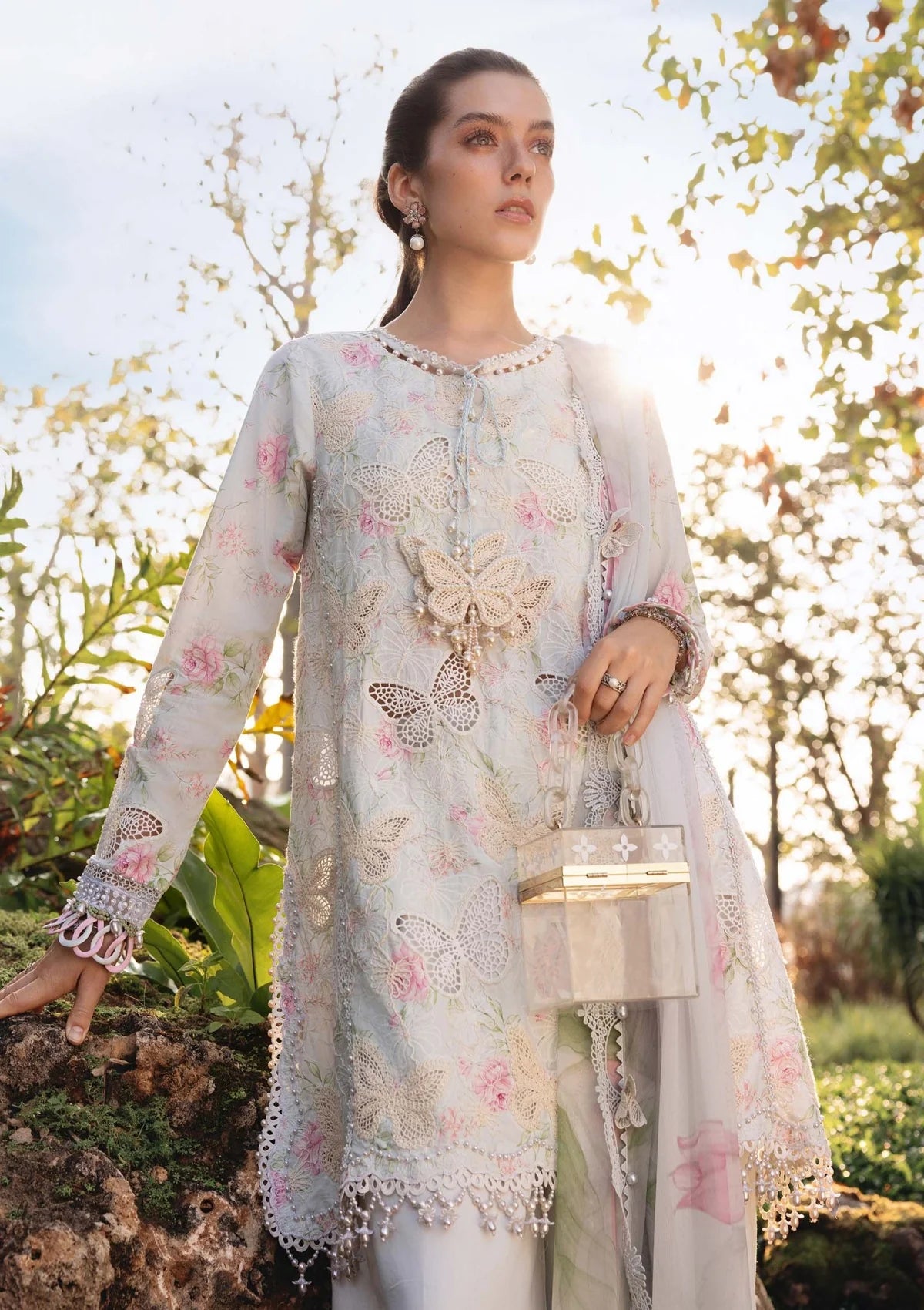 Veezal - Summer 3PC Lawn Digital Printed Dress - Vl1367