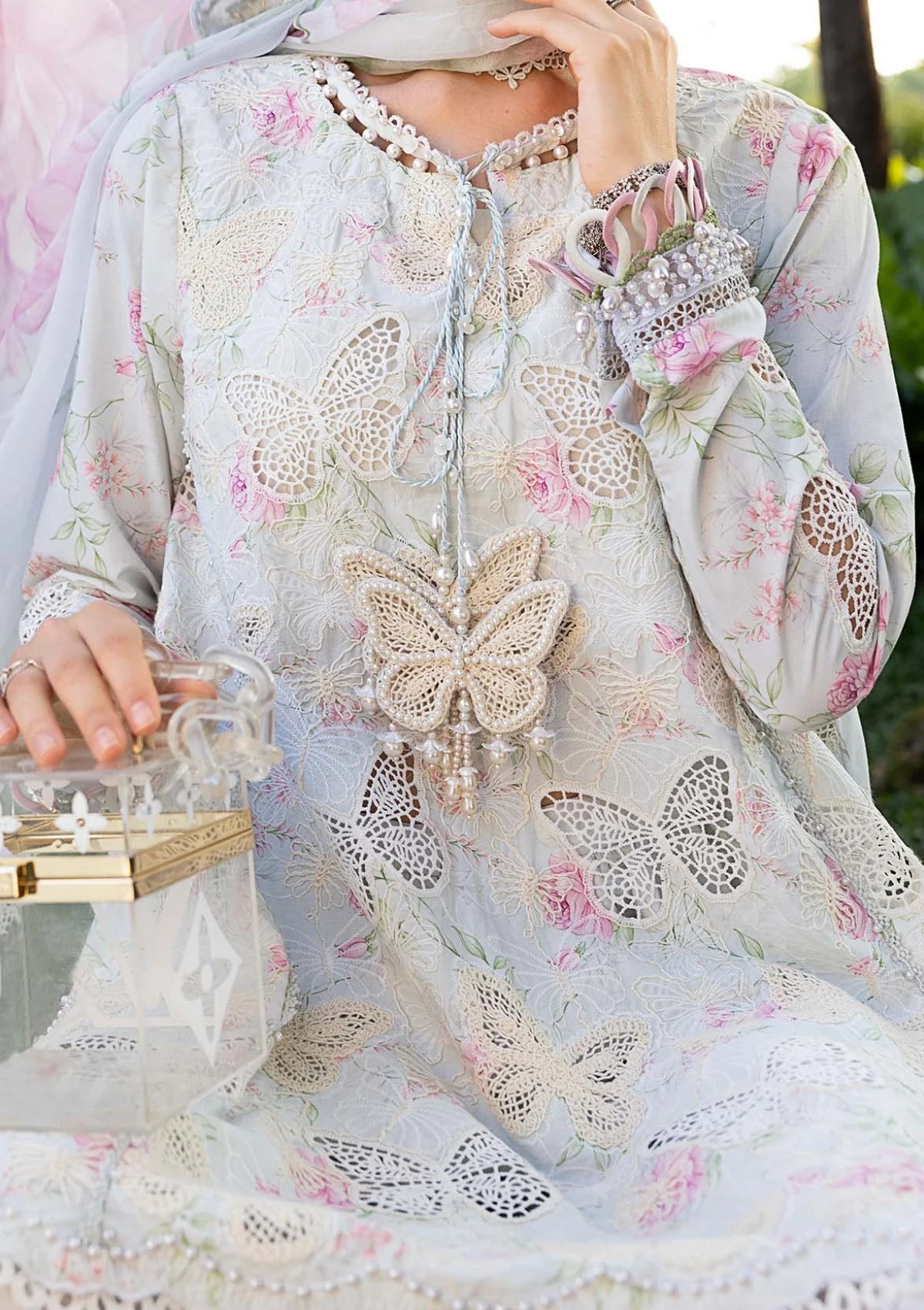 Veezal - Summer 3PC Lawn Digital Printed Dress - Vl1367
