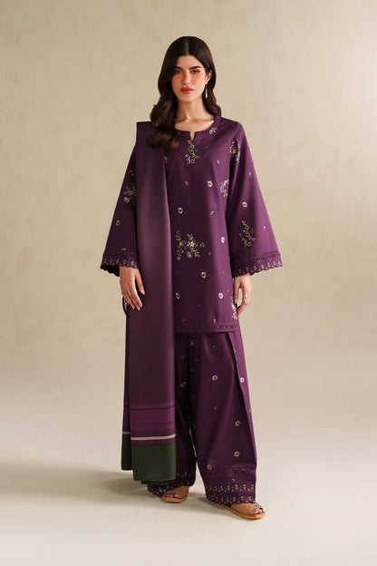 3PC Lawn Embroidered Suit - VL1268