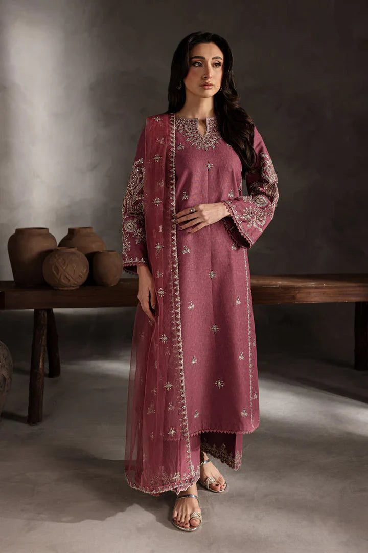 Batik - Summer 3PC Lawn Embroidered Suit - VL1282
