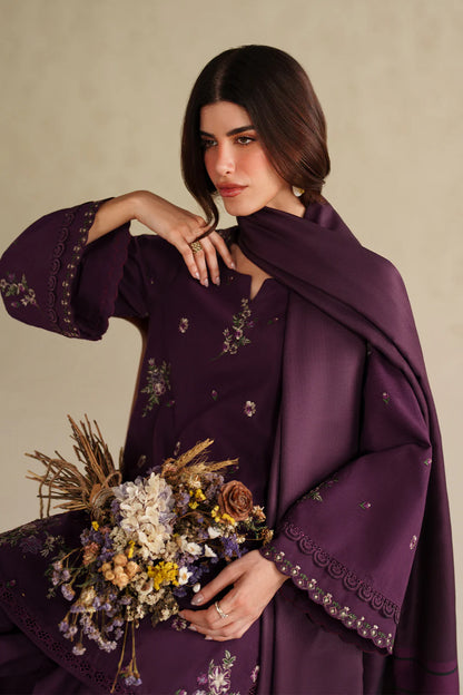 3PC Lawn Embroidered Suit - VL1268
