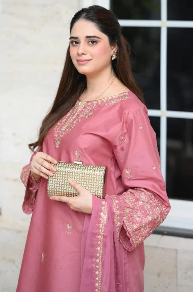 Summer 3PC Lawn Embroidered Suit - VL1336