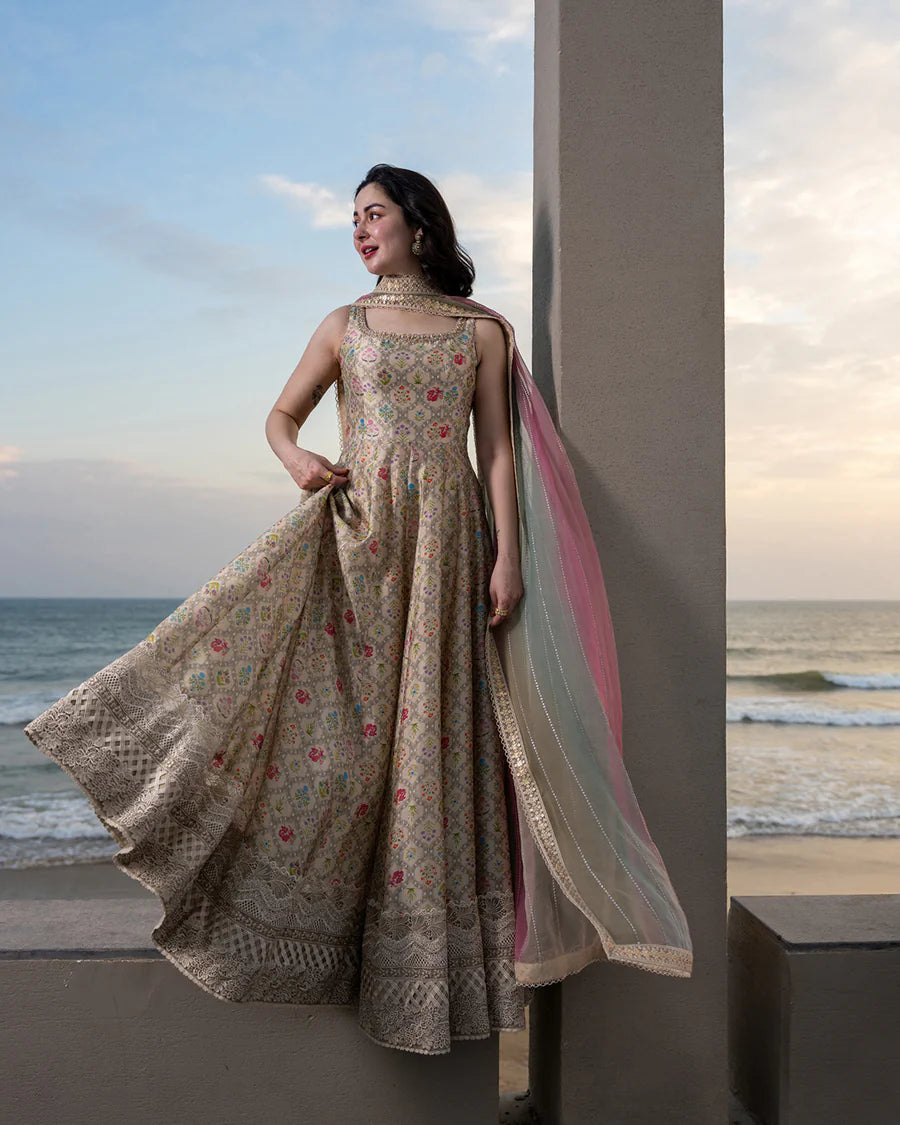 Veezal - Summer 3PC Lawn Digital Printed Dress - Vl1376