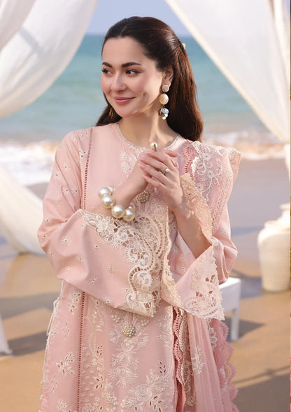 Chikenkari Qalamkar Embroidered 3 PC Lawn - VL1009