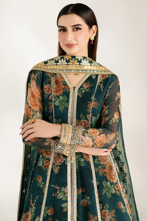 Veezal - Summer 3PC Lawn Digital Printed Dress - VL1375