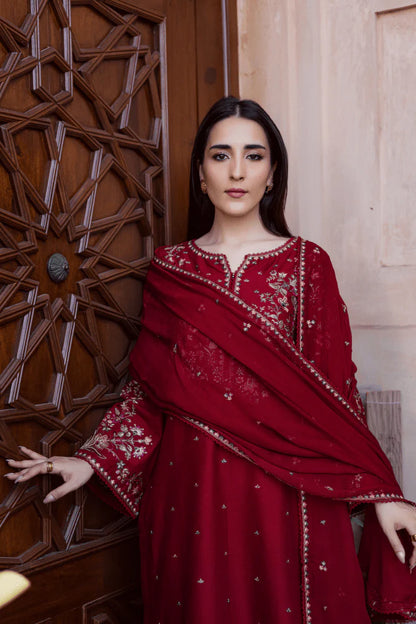 Veezal - 3PC EMBROIDERED LAWN SUIT - VL1340