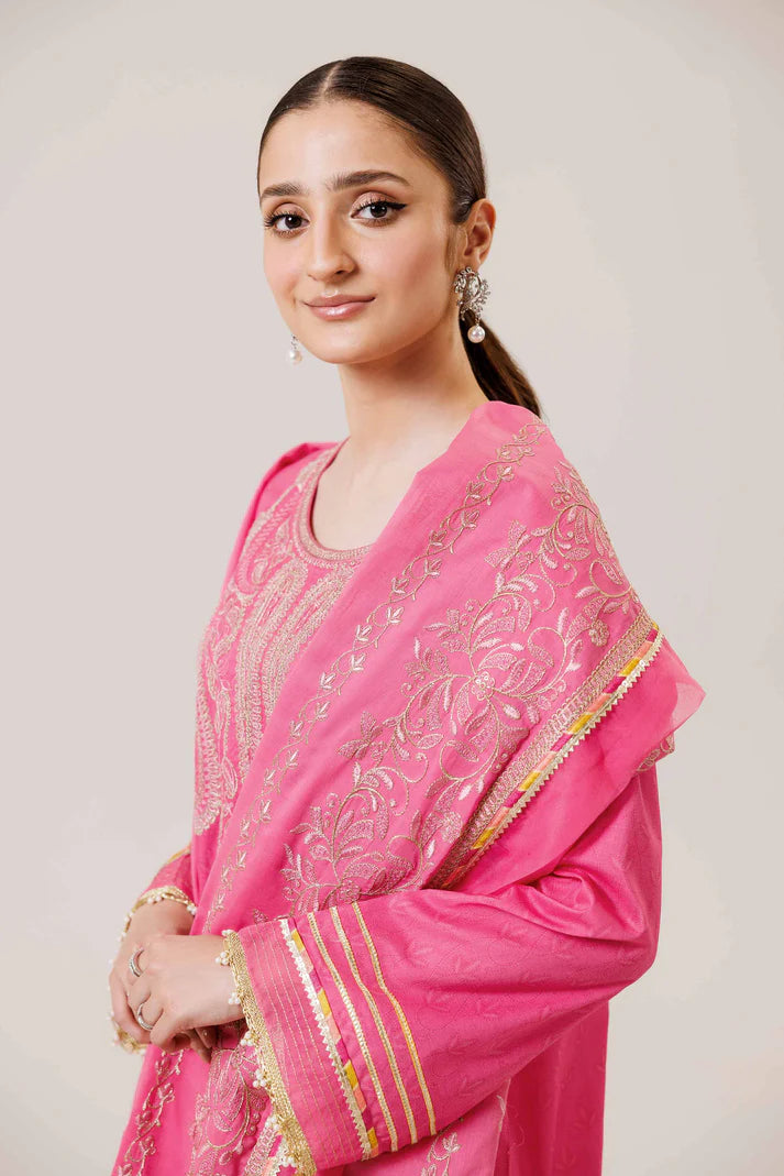 3PC Lawn Heavy Embroidered Shirt - VL1280