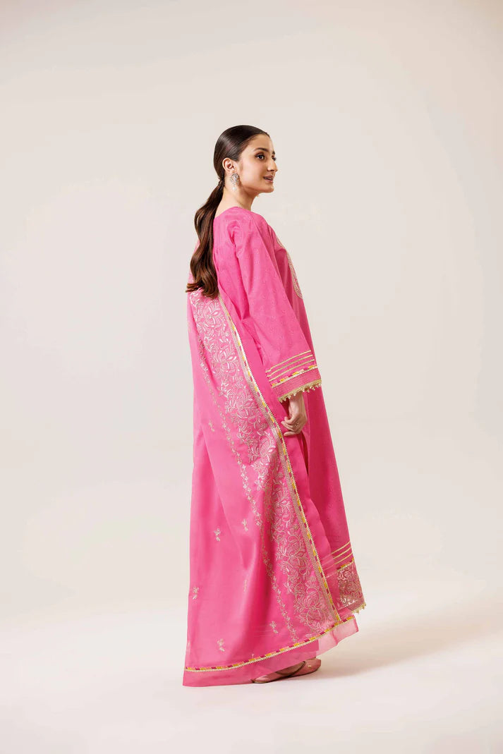 3PC Lawn Heavy Embroidered Shirt - VL1280