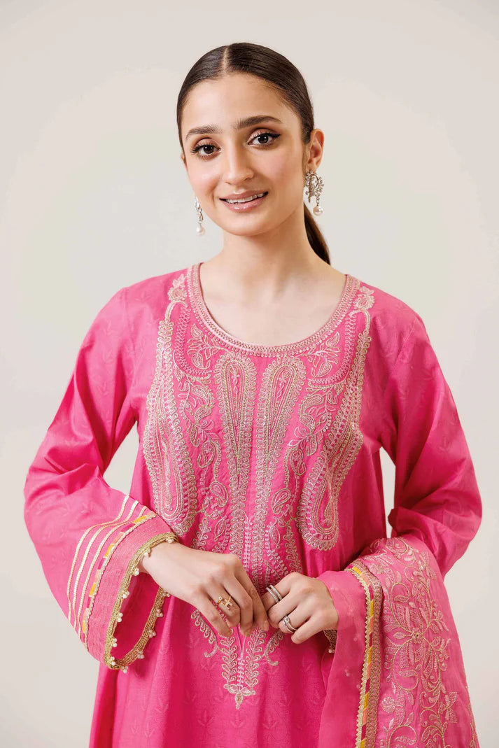 3PC Lawn Heavy Embroidered Shirt - VL1280