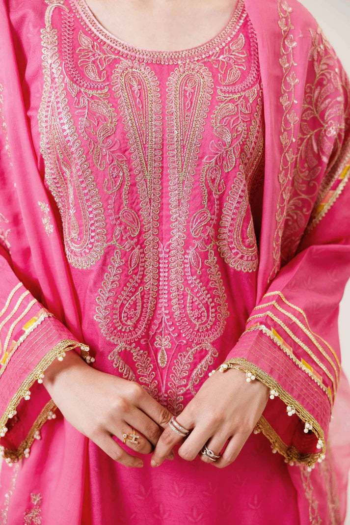 3PC Lawn Heavy Embroidered Shirt - VL1280