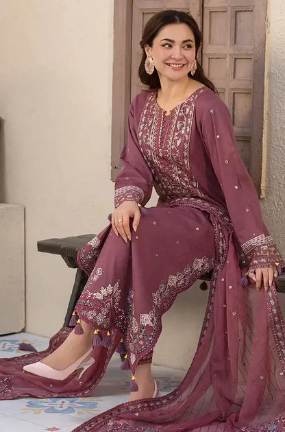Jade - 3PC Lawn Embroidered Suit - VL1104