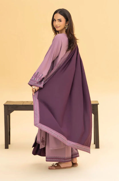 Izel - 3PC Lawn Embroidered Suit - VL1242