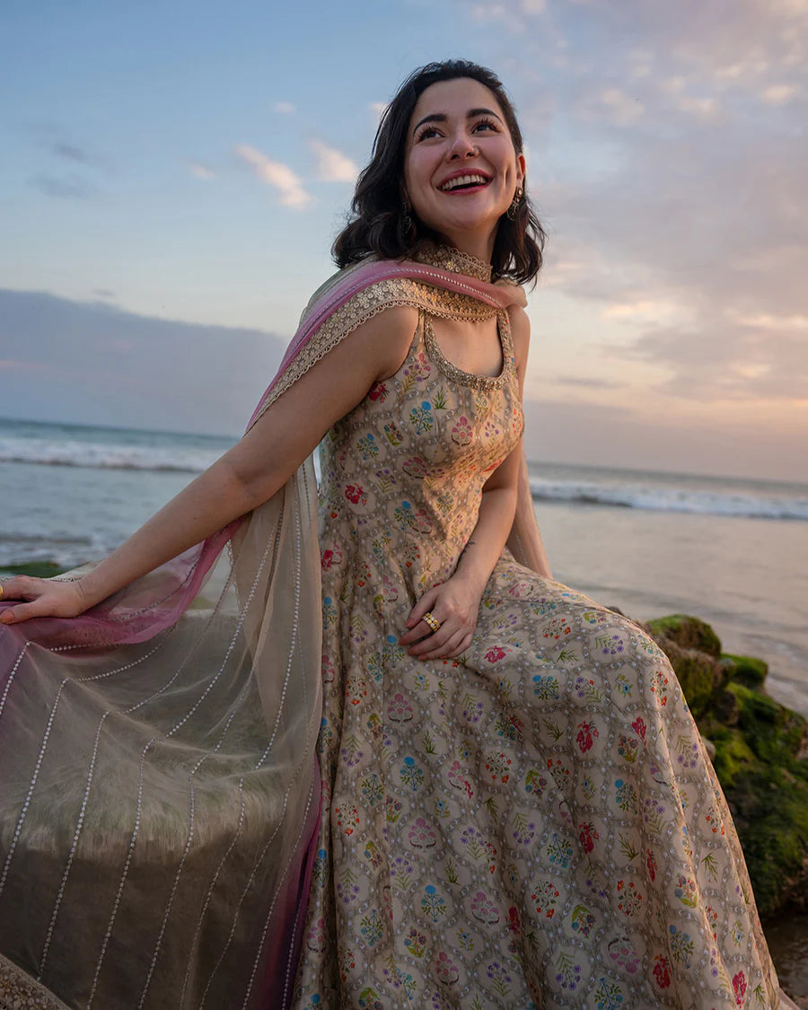 Veezal - Summer 3PC Lawn Digital Printed Dress - Vl1376
