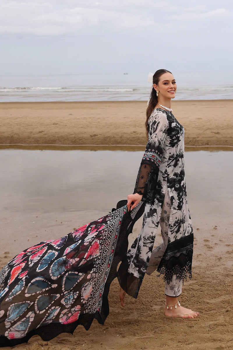 Veezal - Summer 3PC Lawn Digital Printed Dress - Vl1377