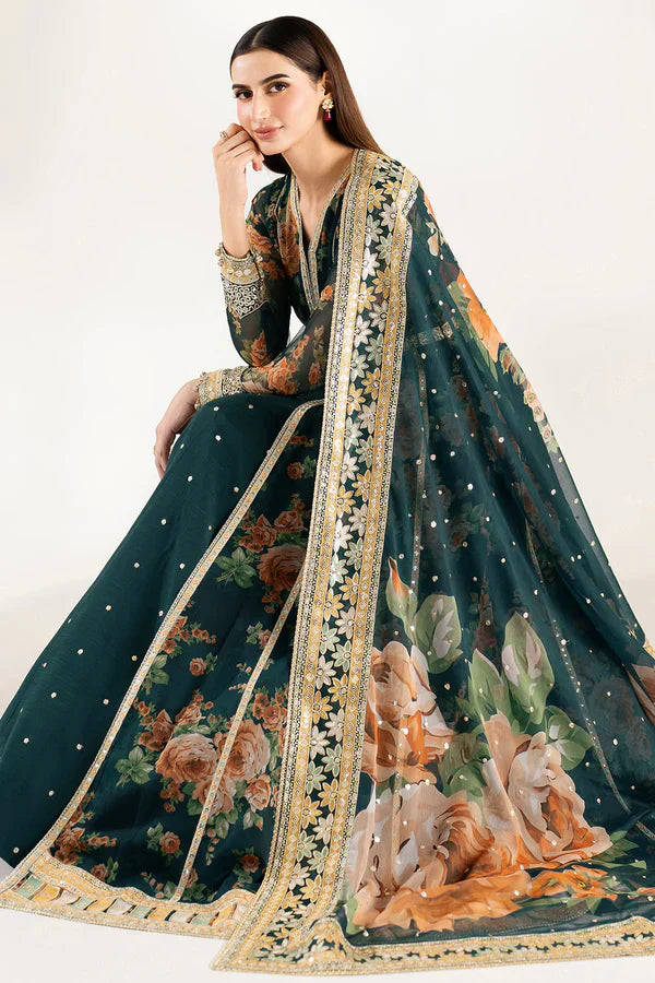 Veezal - Summer 3PC Lawn Digital Printed Dress - VL1375