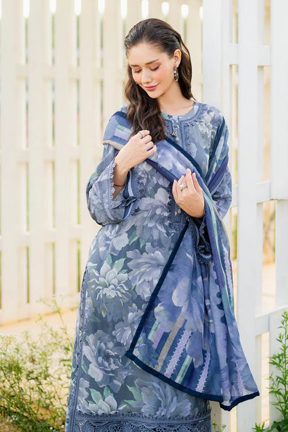 Veezal - Summer 3PC Lawn Digital Printed Dress - Vl1369