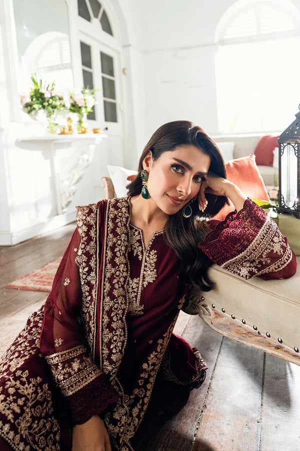 Veezal - 3PC EMBROIDERED LAWN SUIT - Vl1354