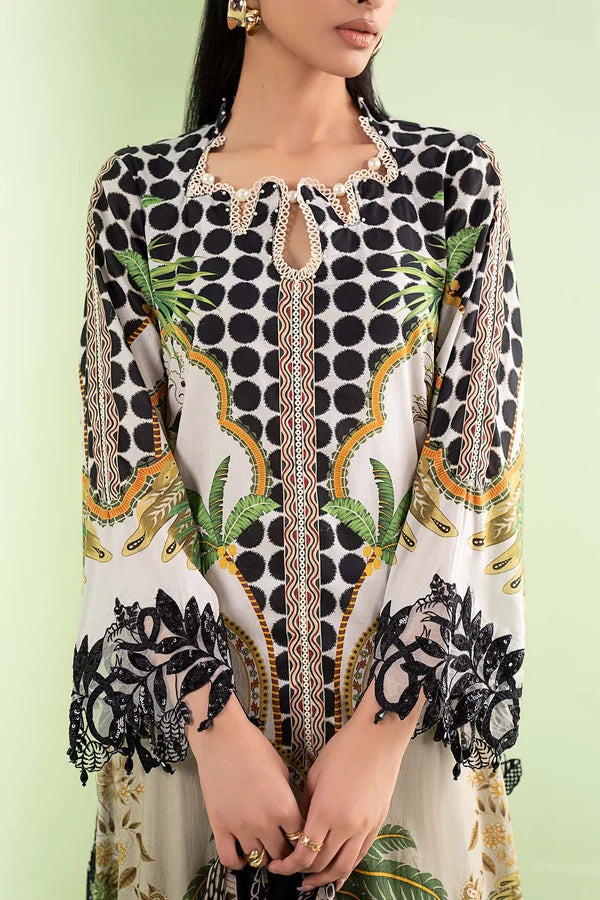 Veezal - Summer 3PC Lawn Digital Printed Dress - Vl1366