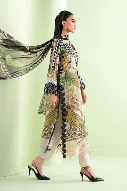 Veezal - Summer 3PC Lawn Digital Printed Dress - Vl1366