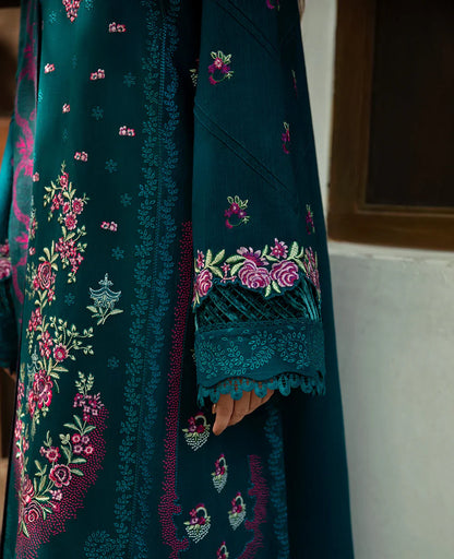 Sobia Nazir - Winter 3PC Dhanak Embroidered Suit - VL1148