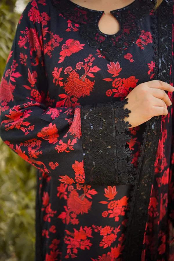 Veezal - Summer 3PC Lawn Digital Printed Dress - Vl1363