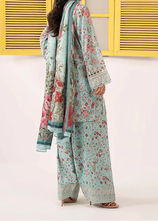 Veezal - Summer 3PC Lawn Digital Printed Dress - VL1368