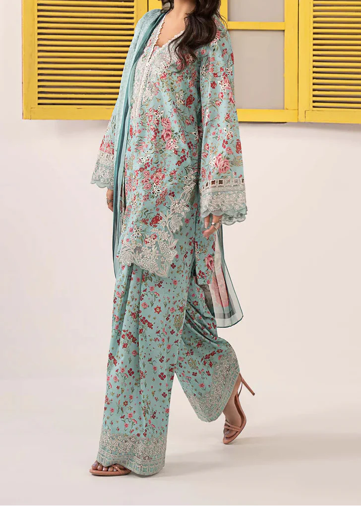 Veezal - Summer 3PC Lawn Digital Printed Dress - VL1368