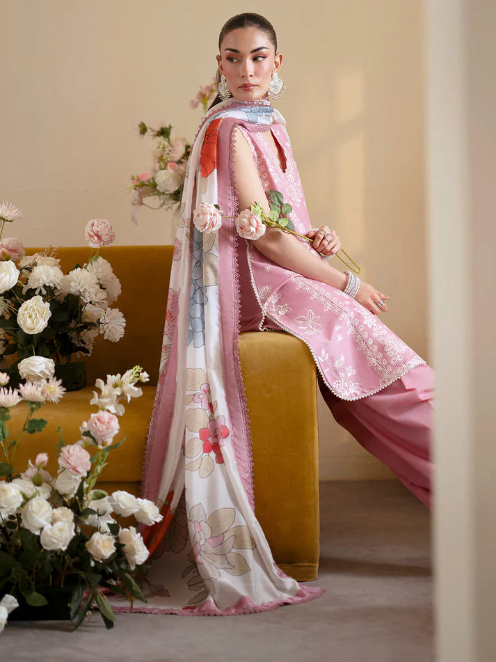 Sapphire - Summer 3PC Lawn Embroidered Suit - VL1396