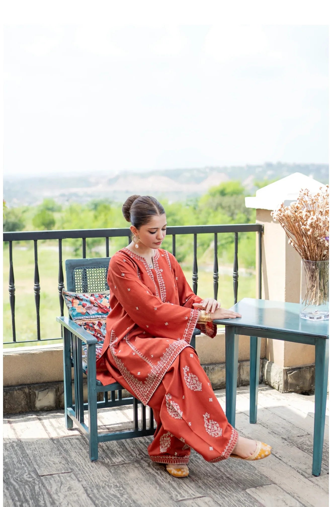 Batik - 2Pc Embroidered Lawn Suite With Fully Embroidered trouser - VL1407