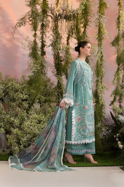 Sobia Nazir - Summer 3PC Lawn ChickenKari Embroidered Suit - VL1294