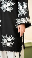 ZARA SHAHJAHAN-3PC LAWN EMBROIDERED SHIRT WITH CHIFFON PRINTED DUPATTA - VL1404