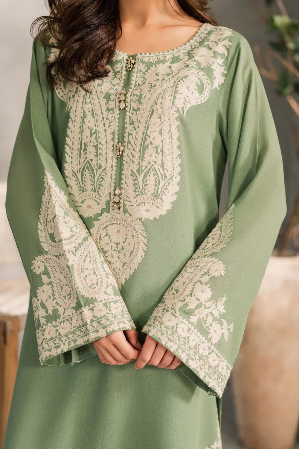 Mirana - Summer 3PC Lawn Embroidered Suit - VL1296