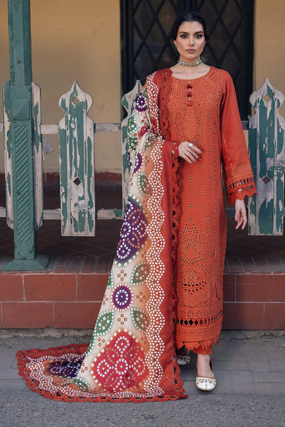 Nureh - unstitched 3 piece Lawn sequence embroidered suit - VL1317