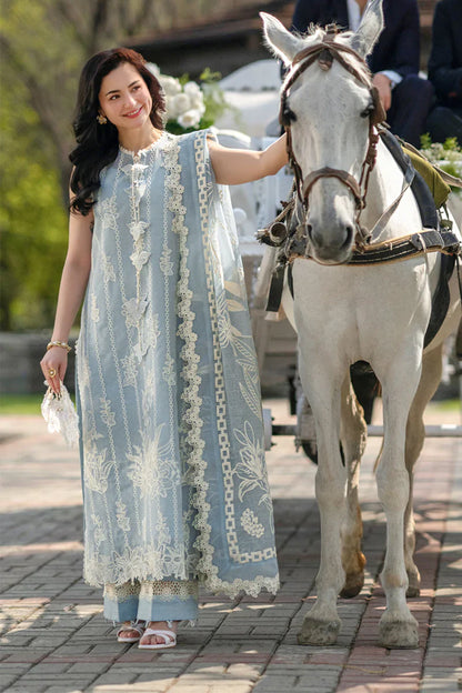 Rang Rasiya - Summer 3PC Lawn ChickenKari Embroidered Suit- VL1403