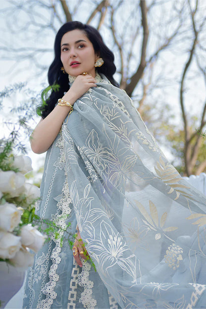 Rang Rasiya - Summer 3PC Lawn ChickenKari Embroidered Suit- VL1403