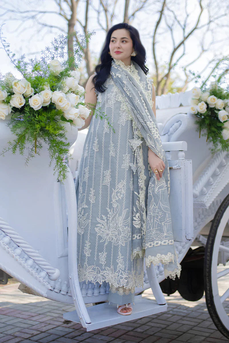 Rang Rasiya - Summer 3PC Lawn ChickenKari Embroidered Suit- VL1403
