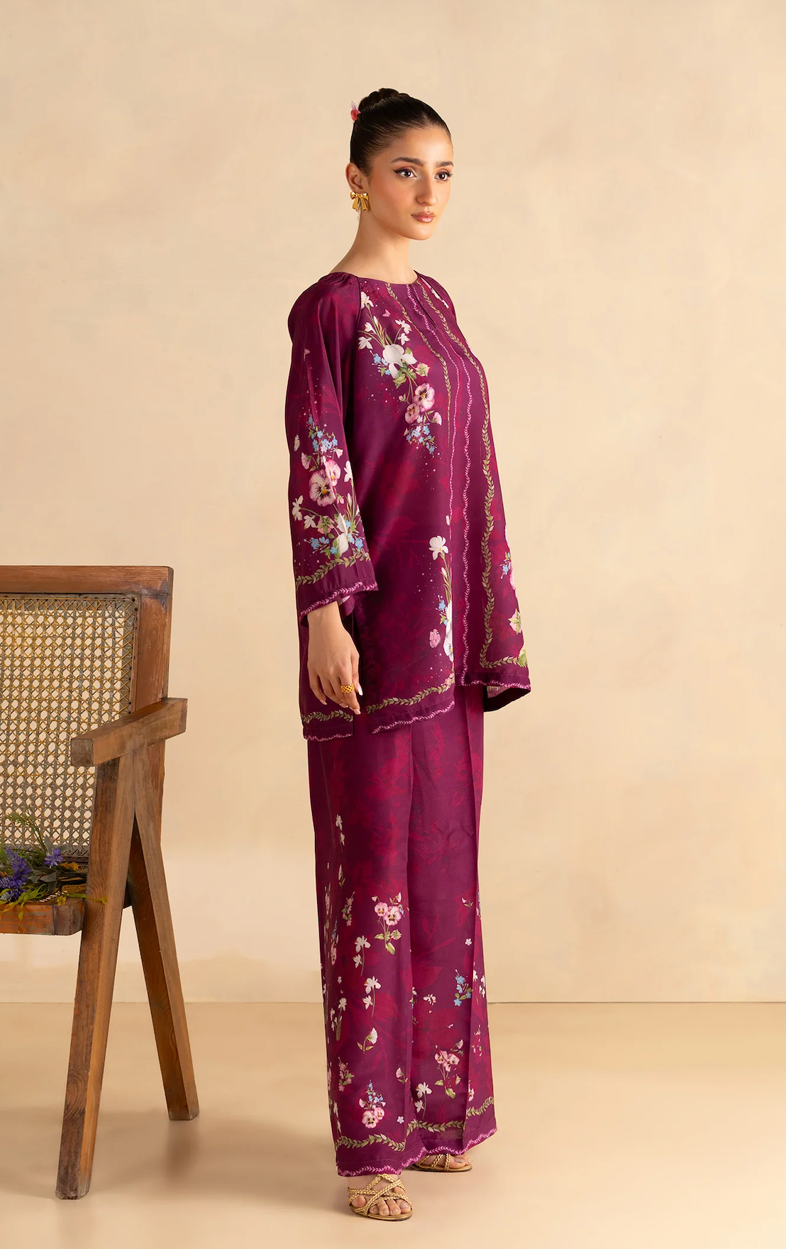 Sapphire - Summer 2PC Lawn Digital Printed Dress - VL1421
