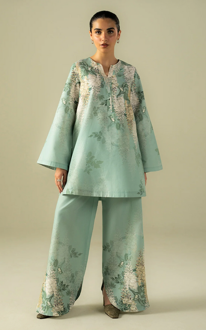 Sapphire - Summer 2PC Lawn Digital Printed Dress - VL1424