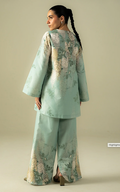 Sapphire - Summer 2PC Lawn Digital Printed Dress - VL1424