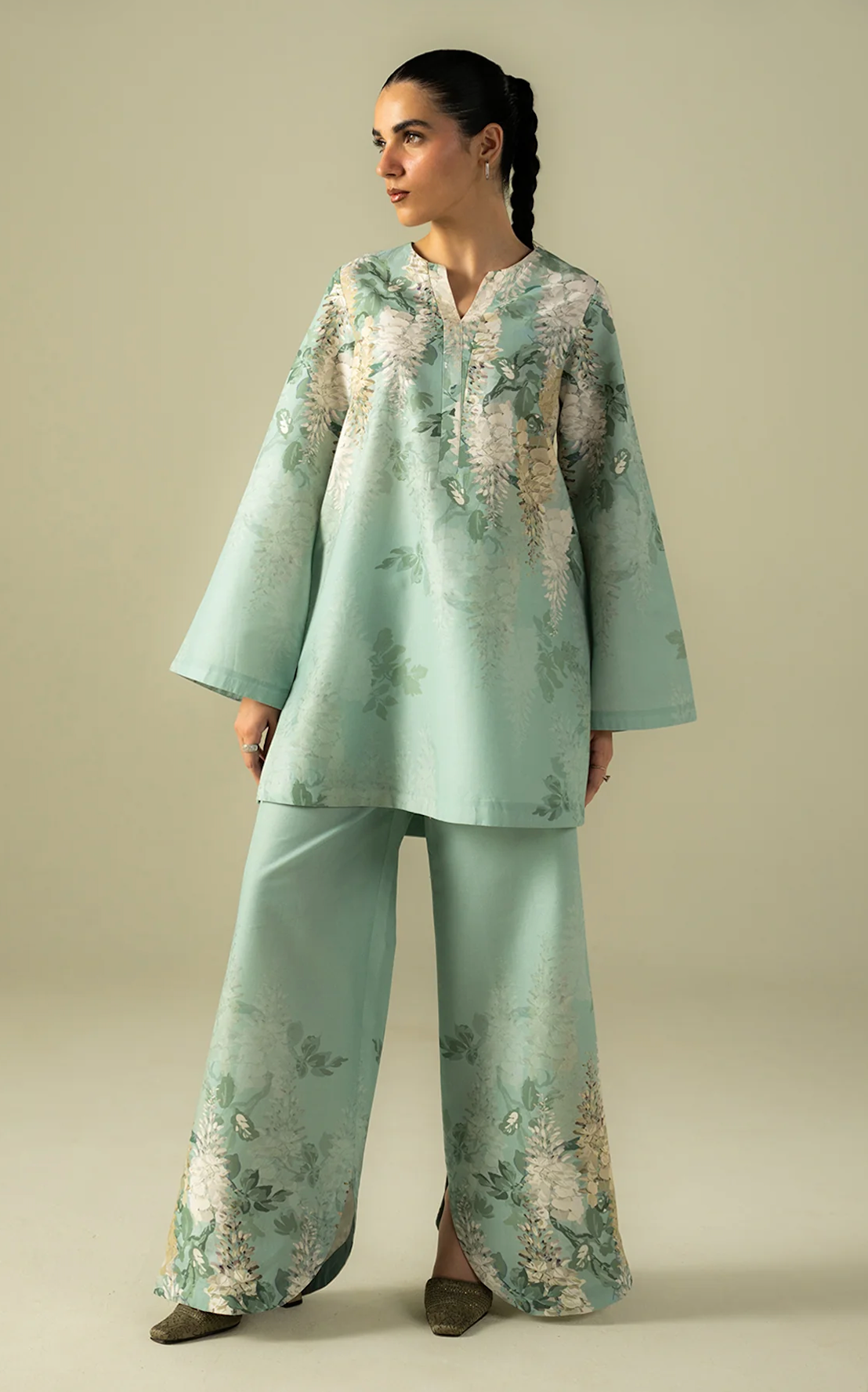 Sapphire - Summer 2PC Lawn Digital Printed Dress - VL1424