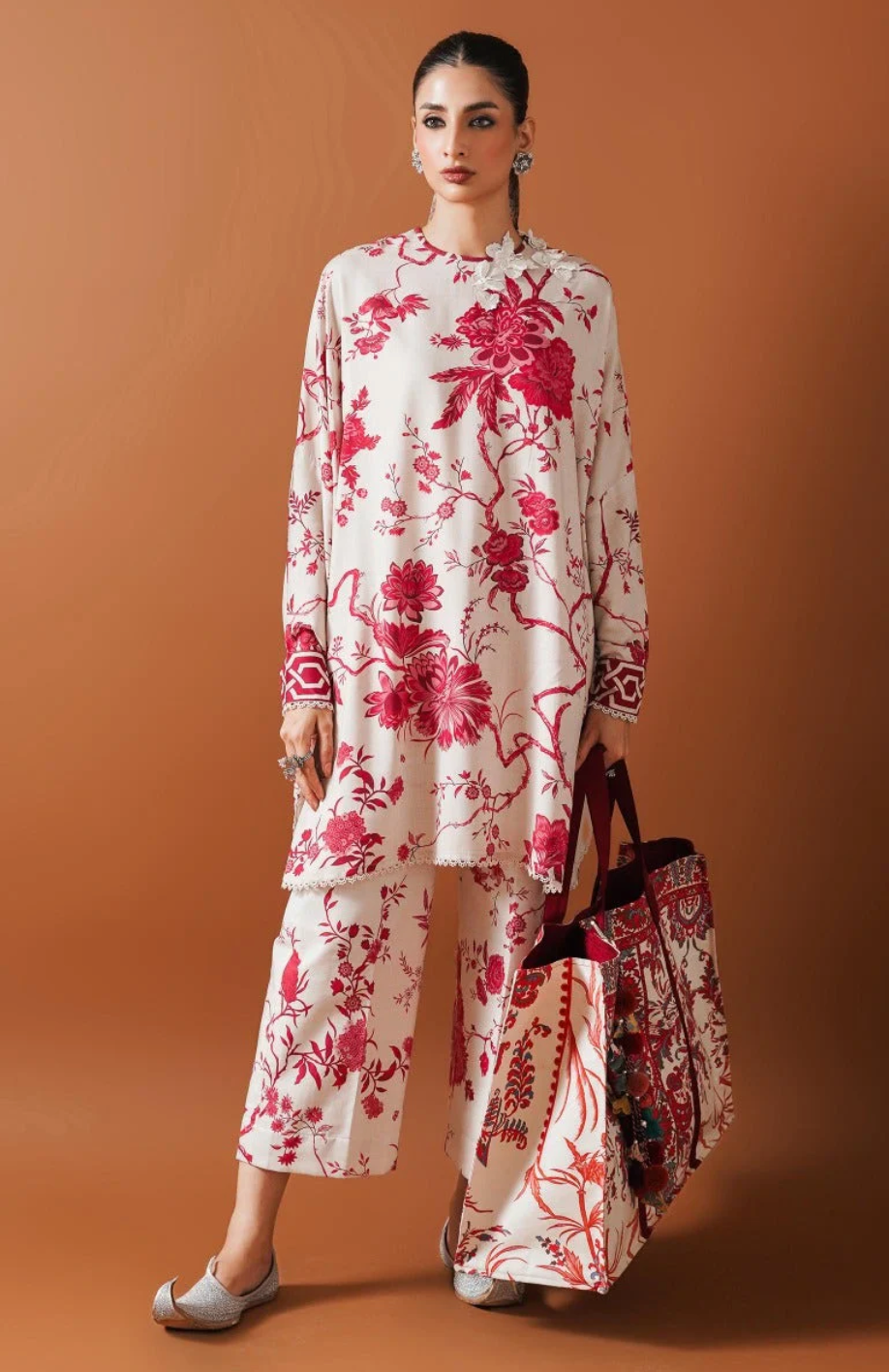 Sapphire - Summer 2PC Lawn Digital Printed Dress - VL1425